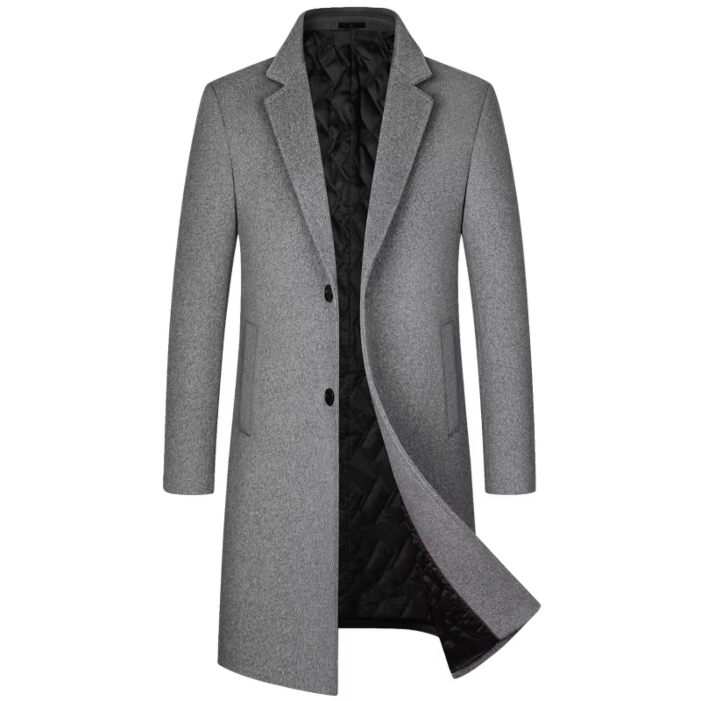 BROWON™ – Men's Wool Trench Coat