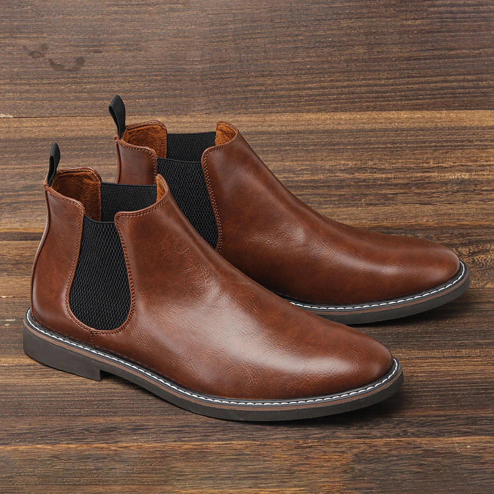 Chelsea Suede Leather Boot