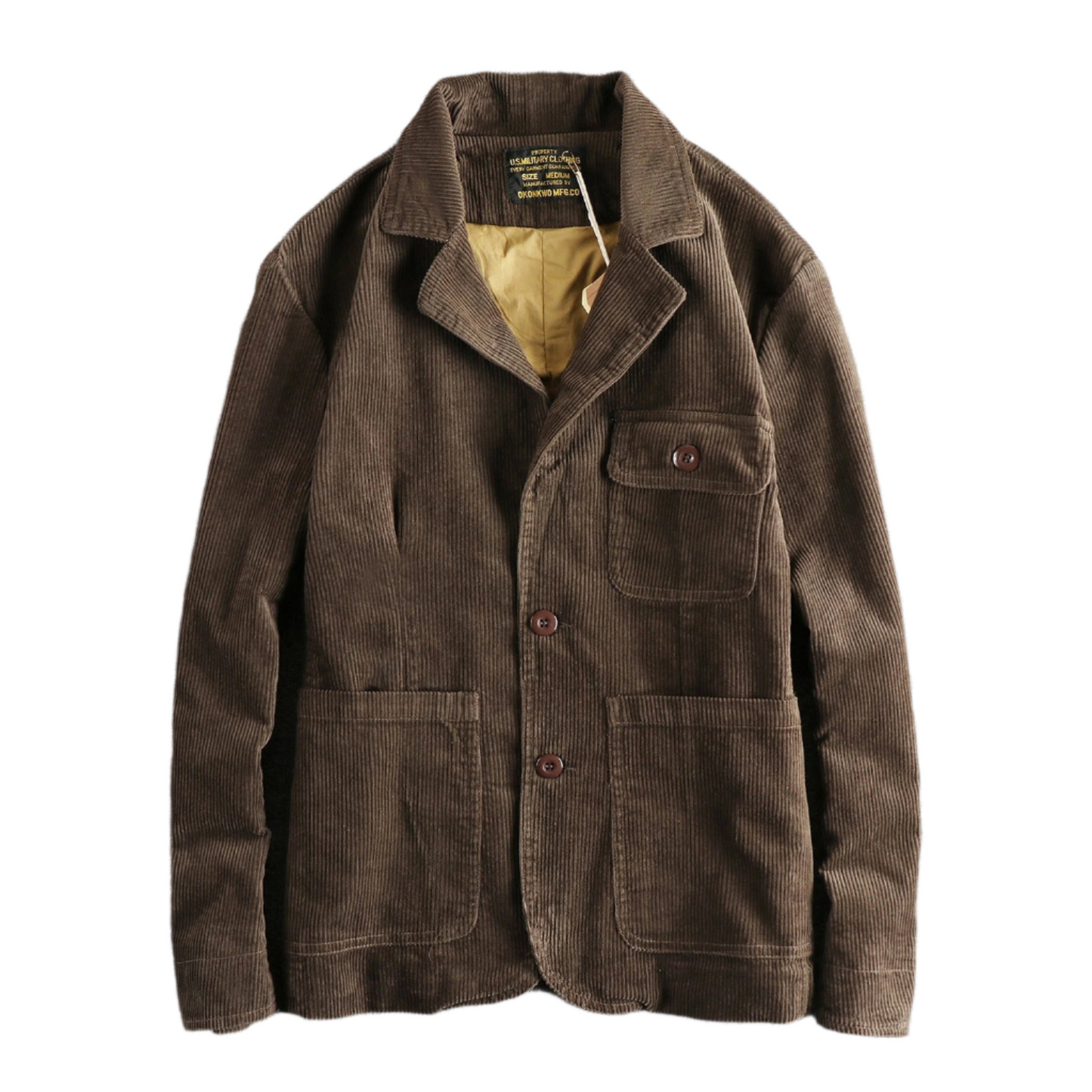 100% Cotton Corduroy Jacket