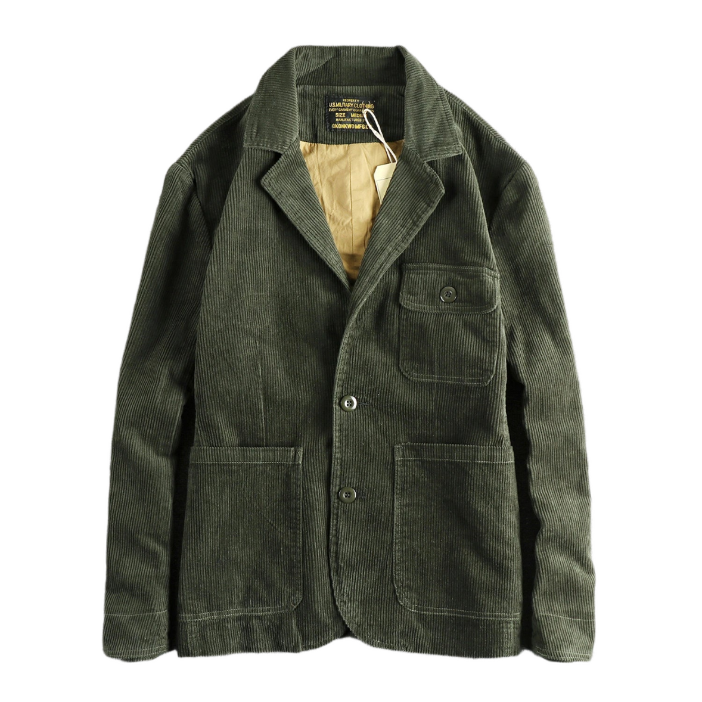 100% Cotton Corduroy Jacket